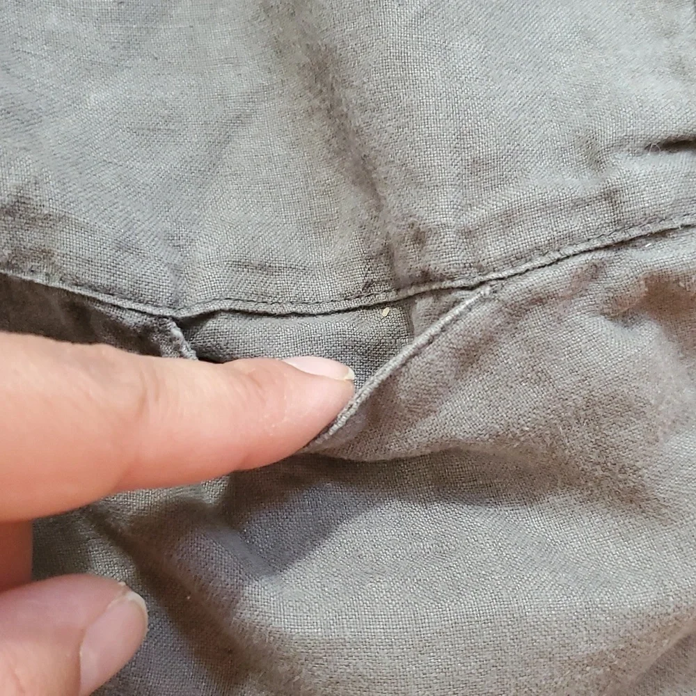 Luralu Linen Long Sleeve Top - Picture 5 of 7